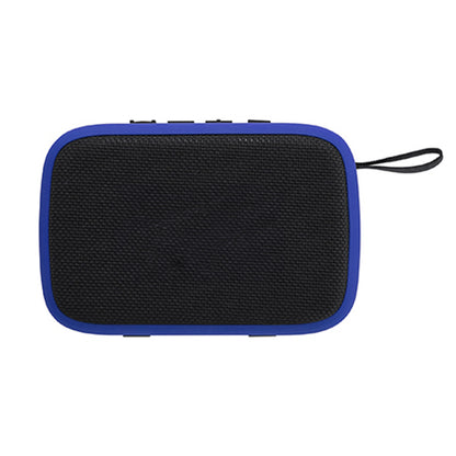 Stamina Armin two-tone wireless Bluetooth speaker in royal blue, ready for logo printing