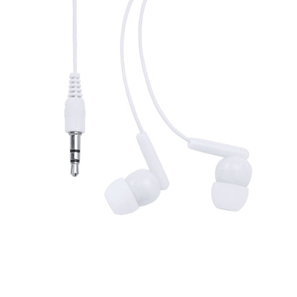 Stamina Punk a transparent PVC headset in white, ready for logo printing