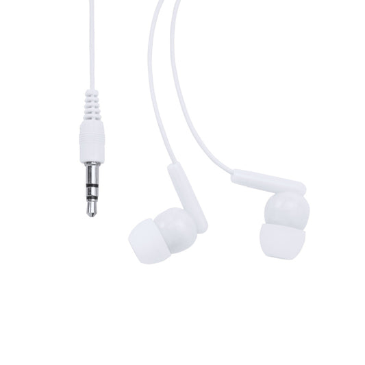 Stamina Punk a transparent PVC headset in white, ready for logo printing