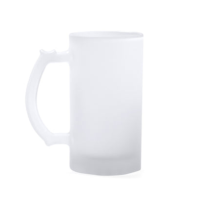Stamina Adaya frosted borosilicate glass jar in transparent, ready for logo printing