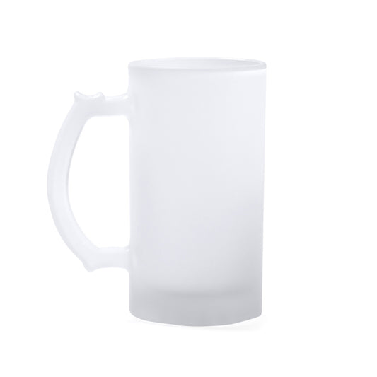 Stamina Adaya frosted borosilicate glass jar in transparent, ready for logo printing