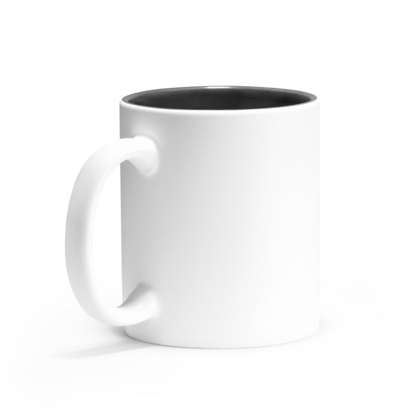 Stamina Roibo ceramic mug 350 ml in black, ready for logo printing