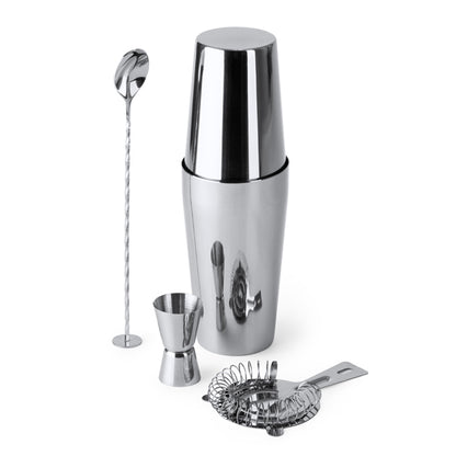 Stamina Larius stainless steel cocktail set, ready for laser engraving