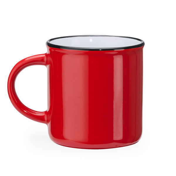 Stamina Jack retro-style ceramic mug 300 ml, ready for logo printing