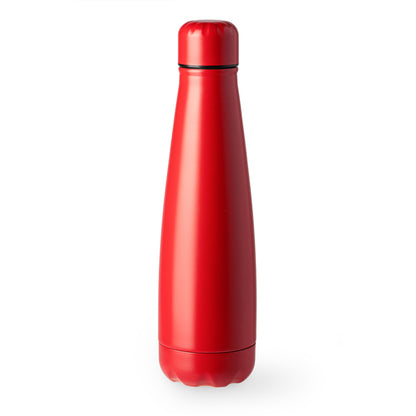 Stamina Pita stainless steel bottle 630 ml in red, ready for laser engraving