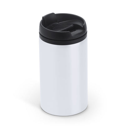 Stamina Milu stainless steel mug 290 ml in white, ready for laser engraving