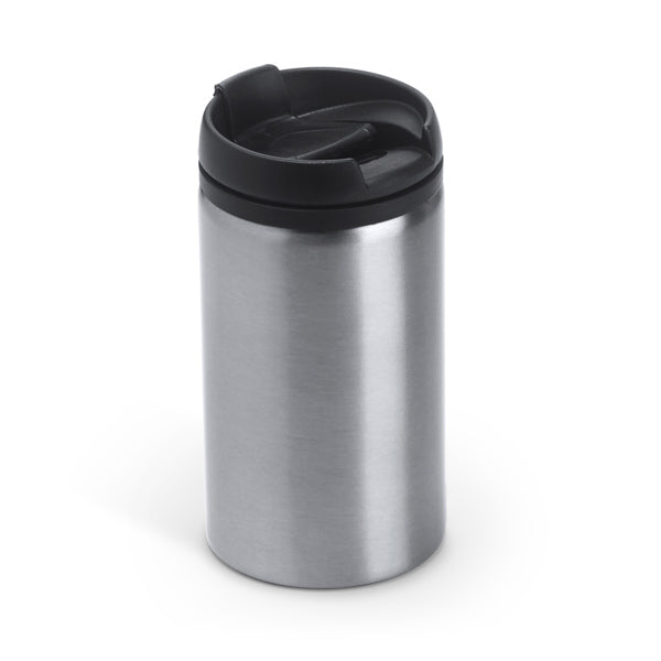 Stamina Milu stainless steel mug 290 ml in silver, ready for laser engraving