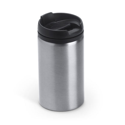 Stamina Milu stainless steel mug 290 ml in silver, ready for laser engraving