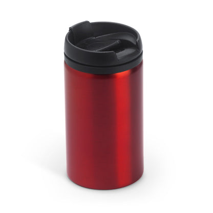 Stamina Milu stainless steel mug 290 ml in red, ready for laser engraving