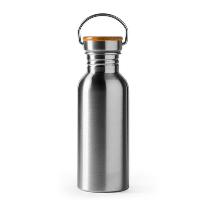 Stamina Boina stainless steel and bamboo bottle 650 ml, ready for laser engraving