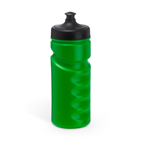 Stamina Running pE sports bottle 520 ml in fern green, ready for logo printing