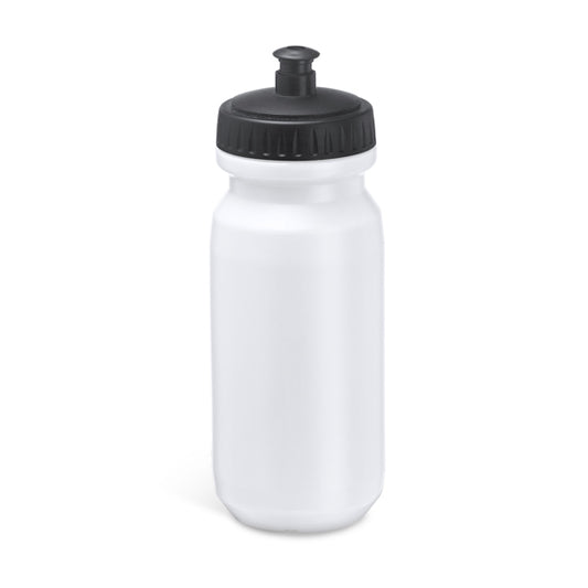 Stamina Biking pE sports bottle 620 ml in white, ready for logo printing