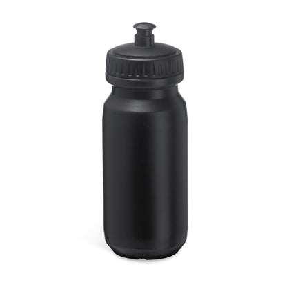 Stamina Biking pE sports bottle 620 ml in black, ready for logo printing