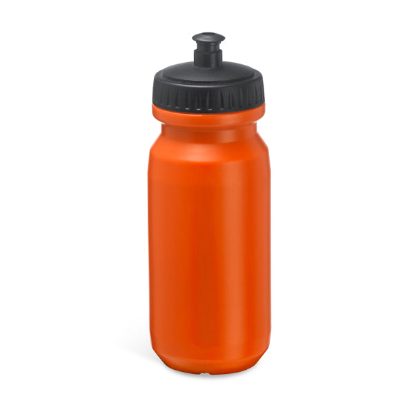 Stamina Biking pE sports bottle 620 ml in orange, ready for logo printing