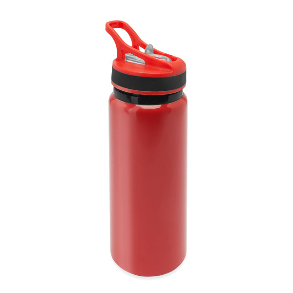 Stamina Chito aluminium and PP bottle 680 ml in red, ready for laser engraving