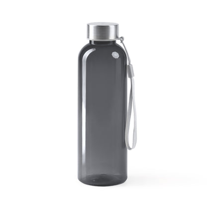 Stamina Valsan RPET and stainless steel bottle 600 ml in black, ready for laser engraving