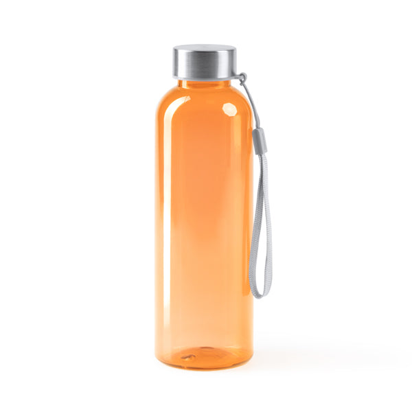 Stamina Valsan RPET and stainless steel bottle 600 ml in orange, ready for laser engraving
