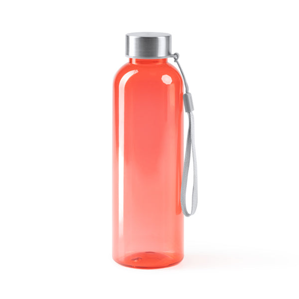 Stamina Valsan RPET and stainless steel bottle 600 ml in red, ready for laser engraving