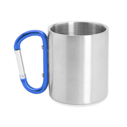 Stamina Guaya stainless steel thermal cup 230 ml in royal blue, ready for logo printing