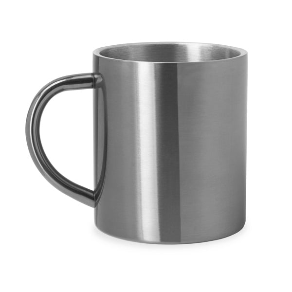 Stamina Kiwan stainless steel thermal cup 290 ml in silver, ready for logo printing