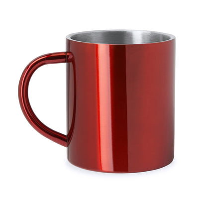 Stamina Kiwan stainless steel thermal cup 290 ml in red, ready for logo printing