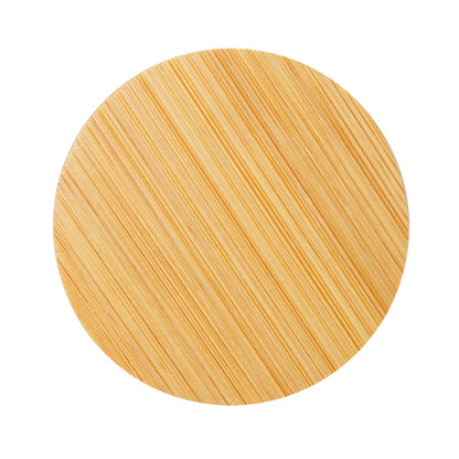 Stamina Sherry bamboo keyring in beige, ready for logo printing