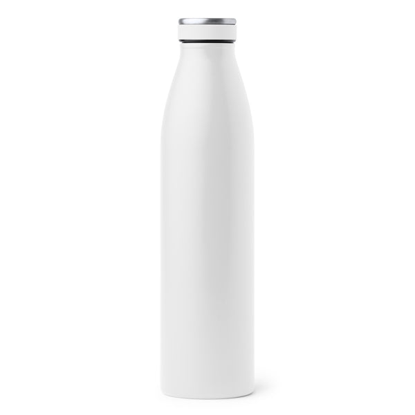 Stamina Yisel steel vacuum flask 750 ml in white, ready for laser engraving