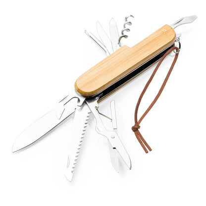 Stamina Bintal wood pocket knife, ready for laser engraving