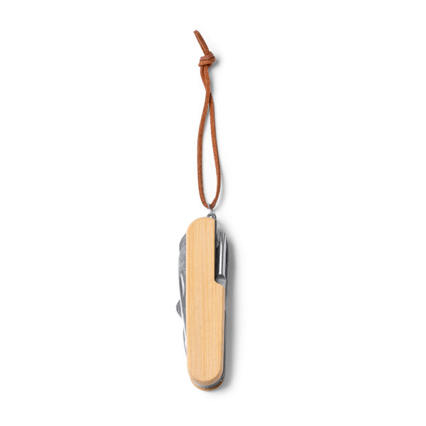 Stamina Bintal wood pocket knife in beige, ready for laser engraving