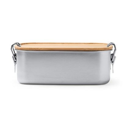 Stamina Daikon stainless steel lunch box in beige, ready for laser engraving