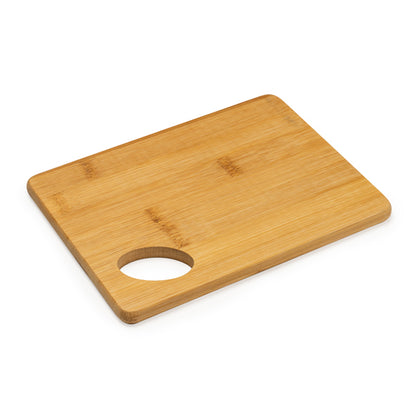 Stamina Devon natural bamboo chopping board, ready for laser engraving