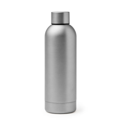 Stamina Balax stainless steel vacuum flask 550 ml in silver, ready for laser engraving