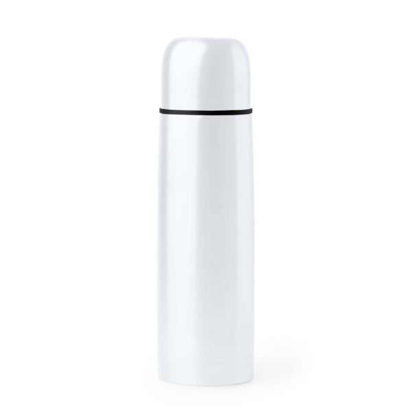 Stamina Salvia stainless steel vacuum flask 500 ml in white, ready for laser engraving