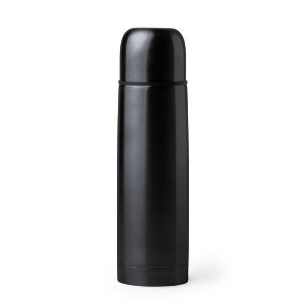 Stamina Salvia stainless steel vacuum flask 500 ml in black, ready for laser engraving