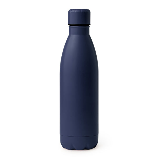 Stamina Tarek stainless steel bottle 790 ml in navy blue, ready for laser engraving