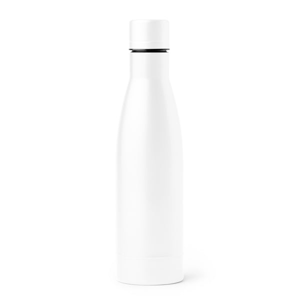 Stamina Fancy fantastic stainless steel vacuum flask in white, ready for laser engraving