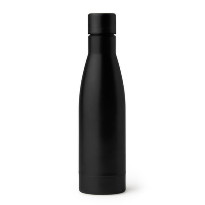 Stamina Fancy fantastic stainless steel vacuum flask in black, ready for laser engraving