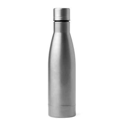 Stamina Fancy fantastic stainless steel vacuum flask in silver, ready for laser engraving