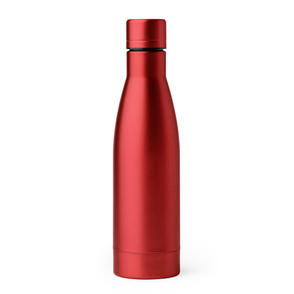 Stamina Fancy fantastic stainless steel vacuum flask in red, ready for laser engraving