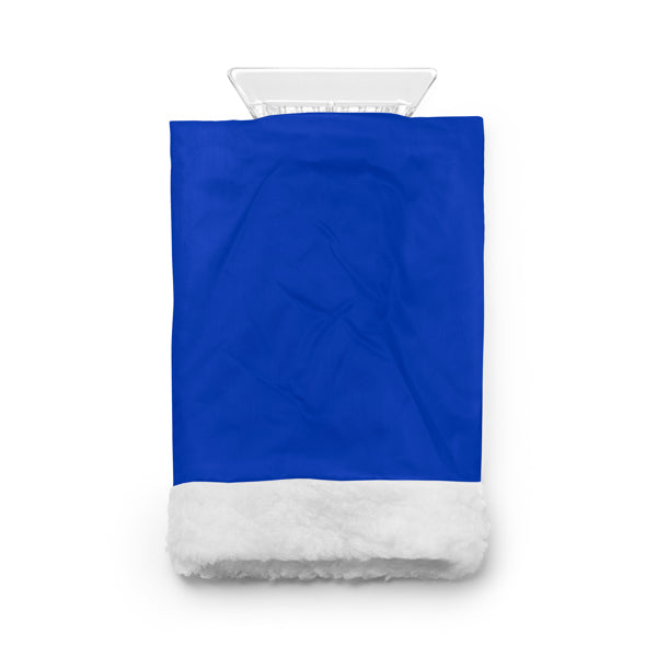 Stamina Nisek 210T polyester work gloves in royal blue, ready for logo printing