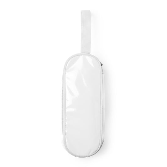 Stamina Rigax colour PVC lunch box in white, ready for logo printing