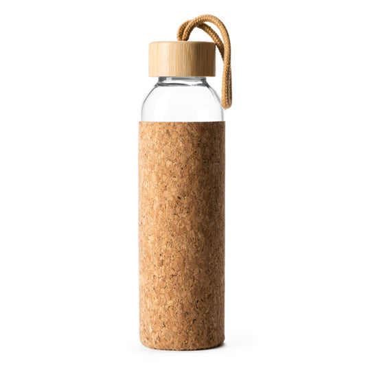 Stamina Lawas glass bottle 500 ml in beige, ready for logo printing