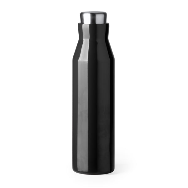 Stamina Torke stainless steel thermal cup 600 ml in black, ready for laser engraving