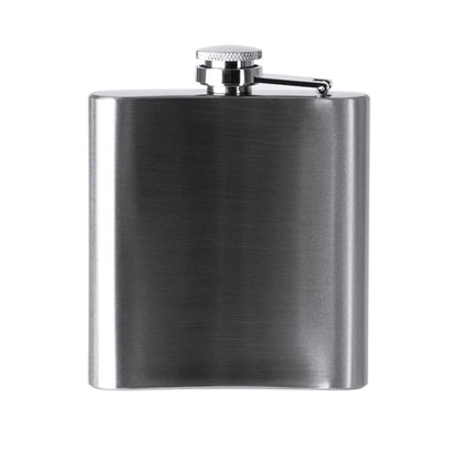 Stamina Walker stainless steel bottle 175 ml in silver, ready for laser engraving