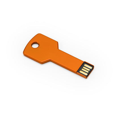 Stamina Cylon aluminium USB flash drive in orange, ready for laser engraving