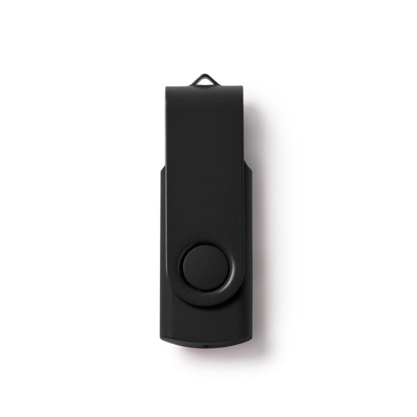 Stamina Riot aBS USB flash drive in black, ready for laser engraving