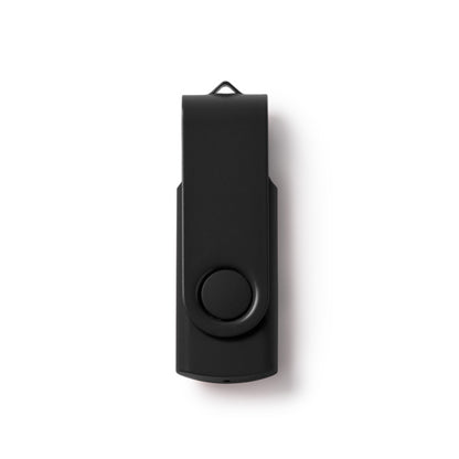 Stamina Riot aBS USB flash drive in black, ready for laser engraving