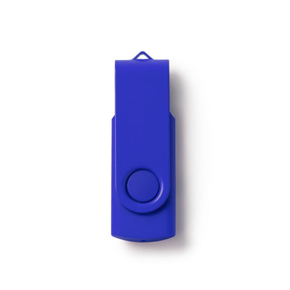 Stamina Riot aBS USB flash drive in royal blue, ready for laser engraving