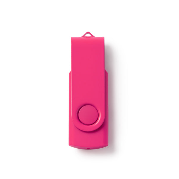 Stamina Riot aBS USB flash drive in fuchsia, ready for laser engraving