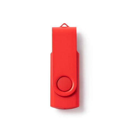 Stamina Riot aBS USB flash drive in red, ready for laser engraving